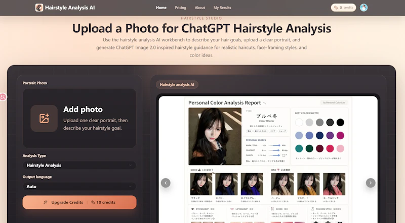 Hairstyle AI screenshot 2