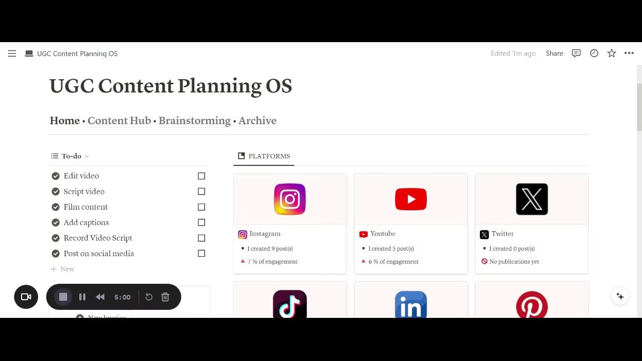 UGC content planner for agencies gallery image