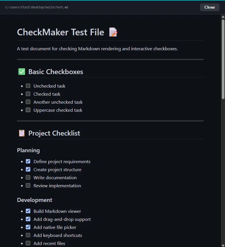 CheckMaker gallery image