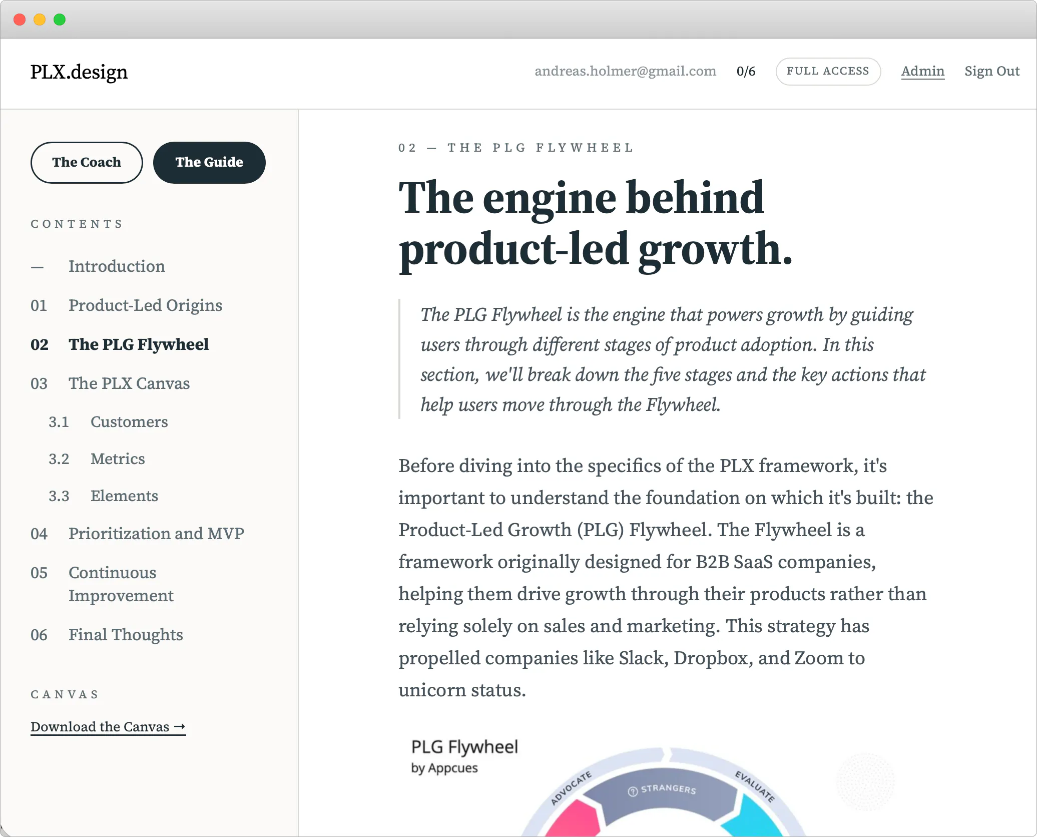 Product-Led Experience  截图 2