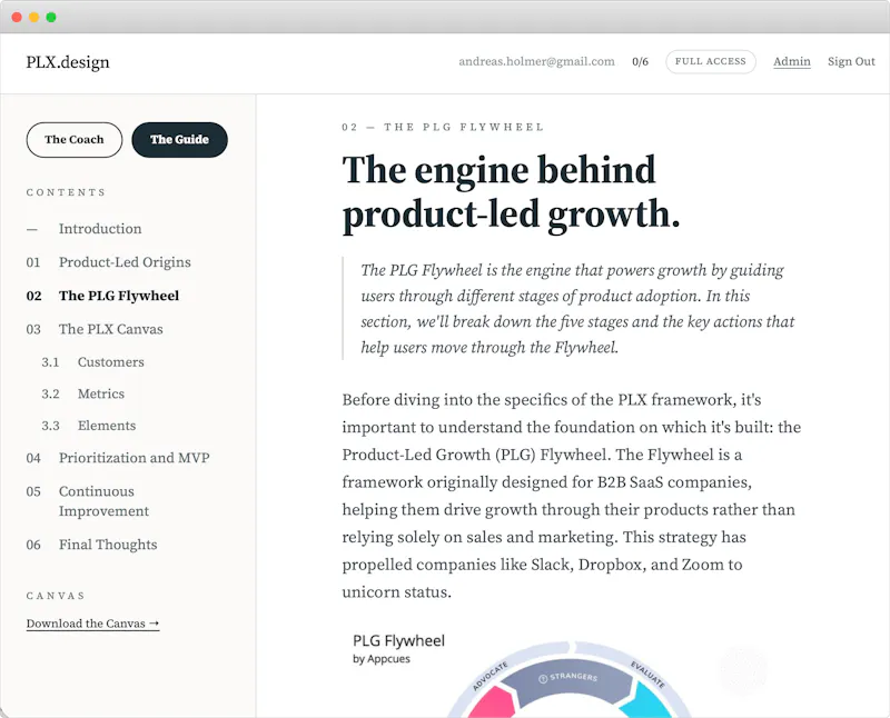 Product-Led Experience  screenshot 3