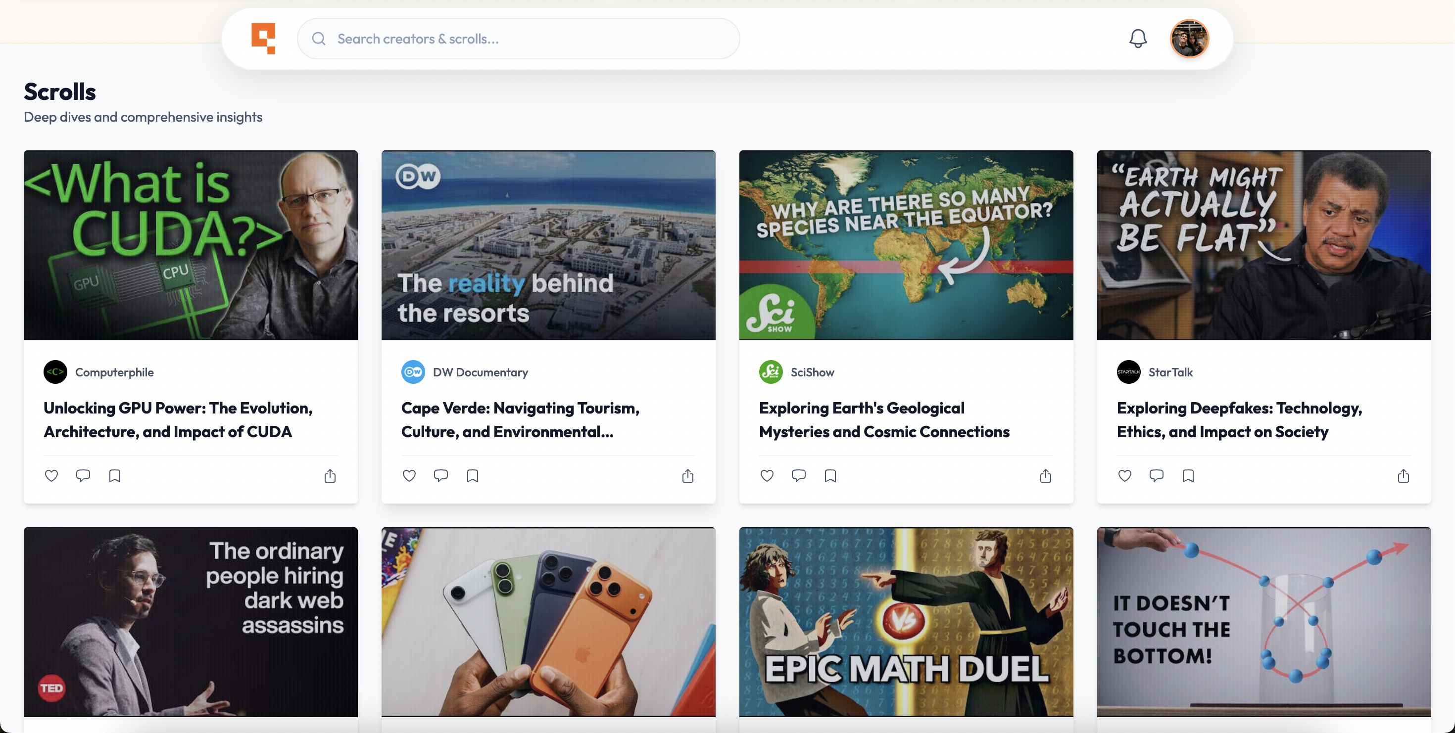 Qrativ - Screenshot 4 showing product features and functionality