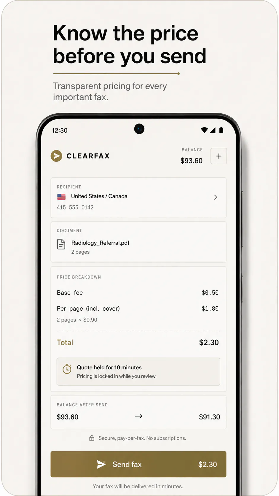 ClearFax screenshot 6