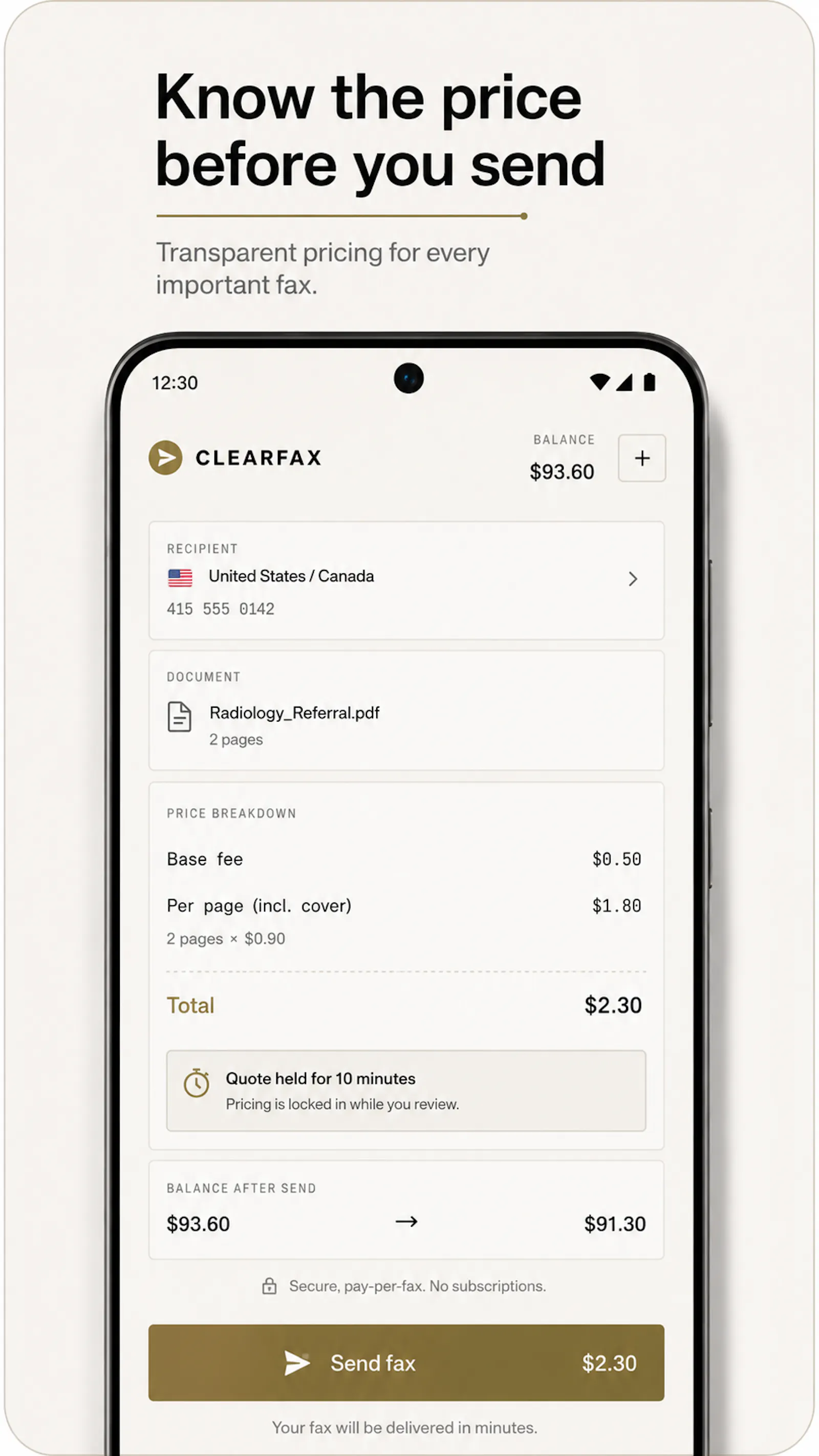 ClearFax screenshot 6