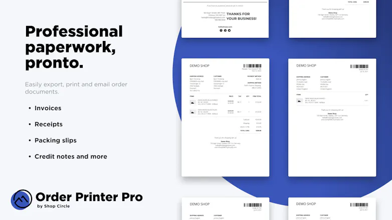 Order Printer Pro: Invoice App gallery image
