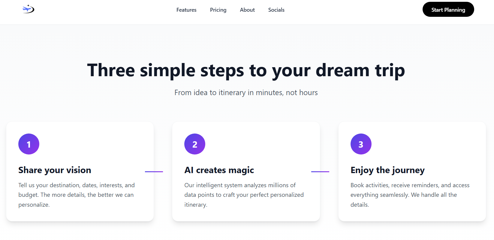 Tourify - Screenshot 3 showing product features and functionality