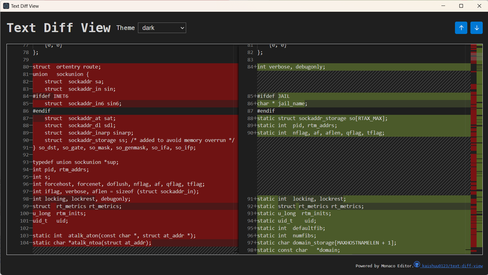Text Diff View gallery image