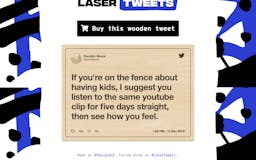 Laser Tweets media 1