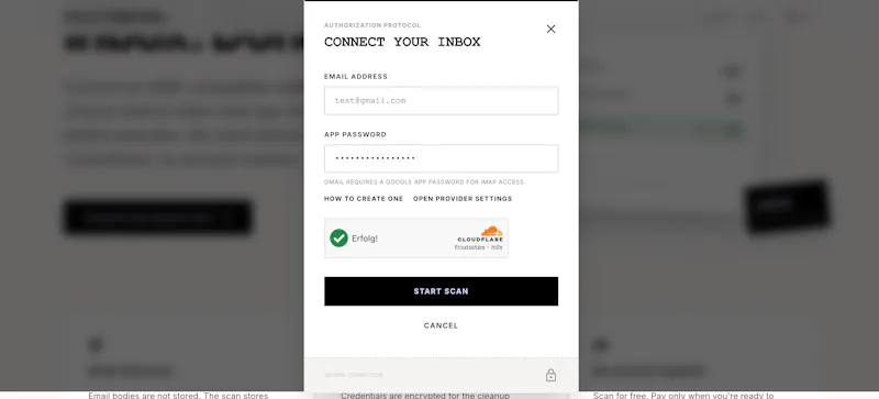 DeclutterMyMail screenshot 1