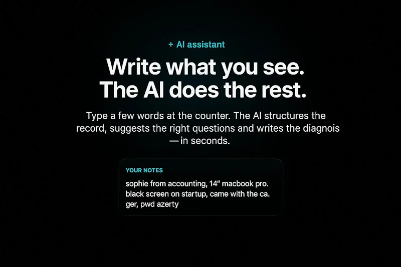 Owmyflow — AI-powered ticketing system screenshot 2