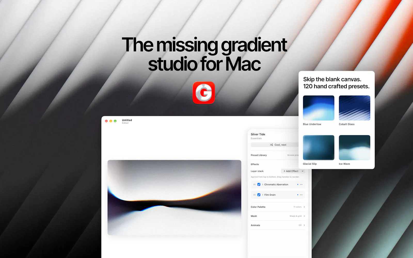 Gradients.cool screenshot 2