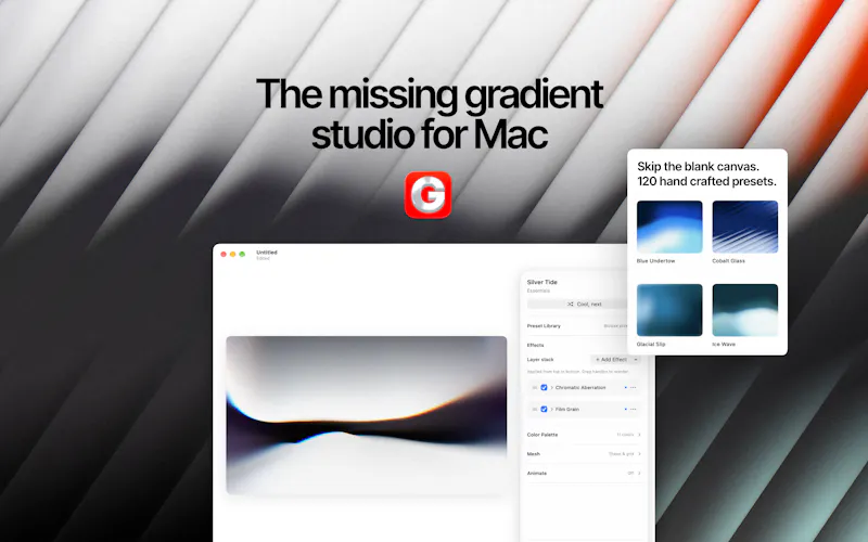 Gradients.cool screenshot 2