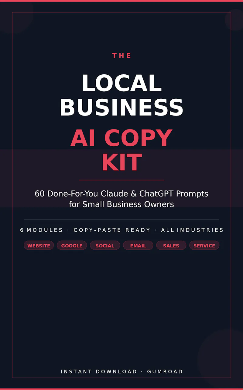 The Local Business AI Copy Kit screenshot 1