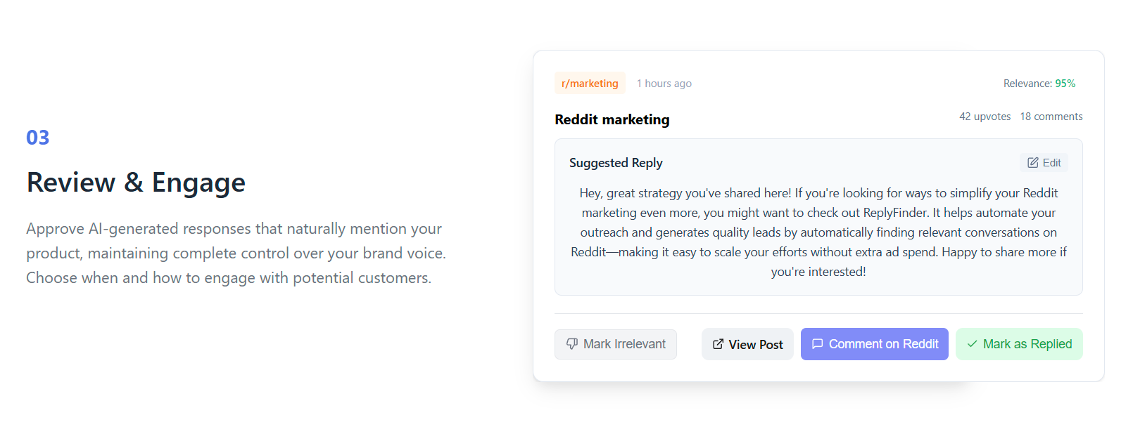 ReplyFinder gallery image