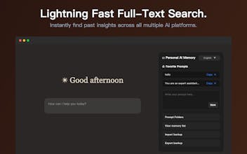 Personal AI Memory gallery image