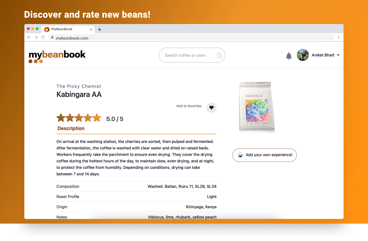 MyBeanBook media 1