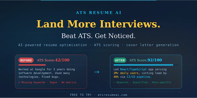 ATS Resume AI screenshot 1