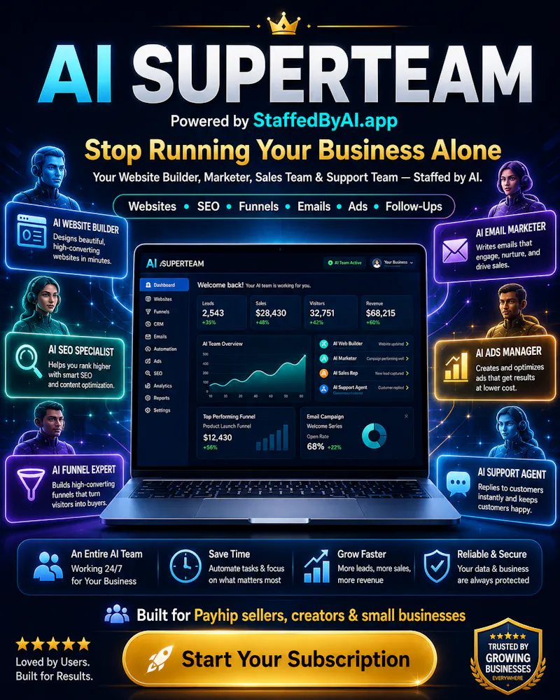 AI SUPERTEAM by StaffedByAI screenshot 3