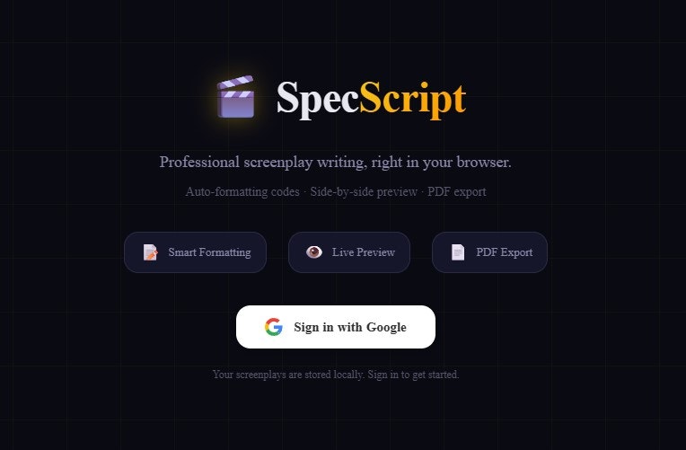 SpecScriptIO gallery image