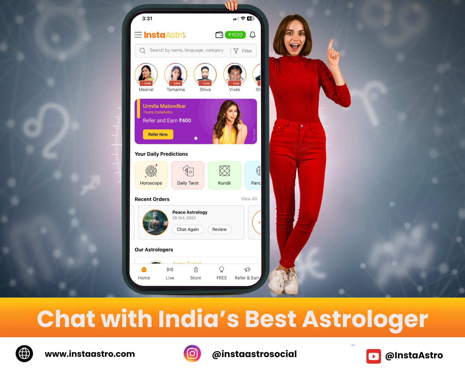 Chat with the Astrologers 
