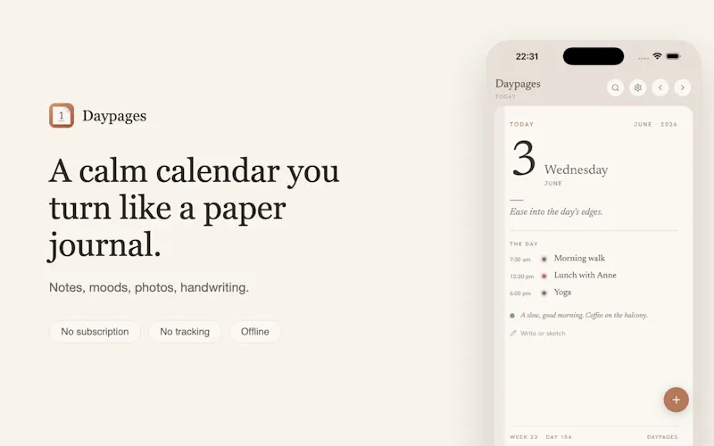 Daypages screenshot 4