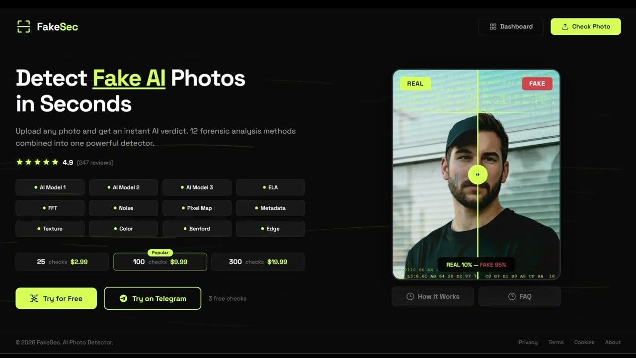 FakeSec - AI Photo Detector gallery image