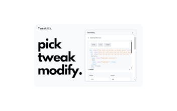 Tweaklify gallery image
