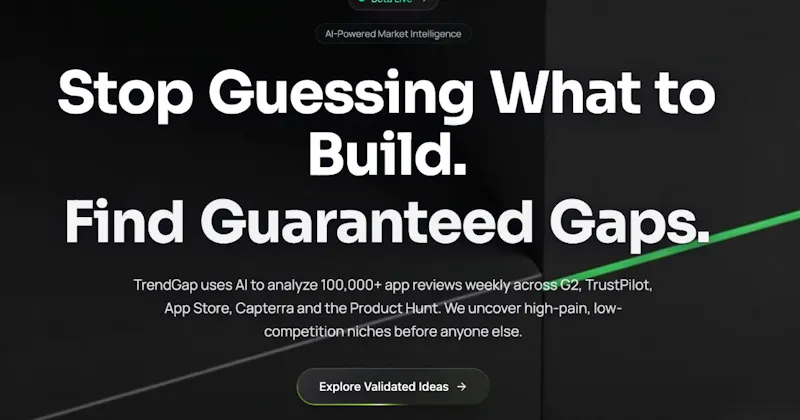 TrendGap screenshot 1
