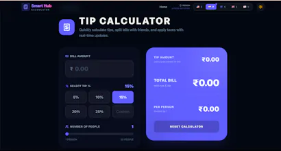 Smart Hub Tip Calculator gallery image