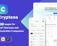 Cryptasa - UI kit Defi (Crypto) Startups media 1