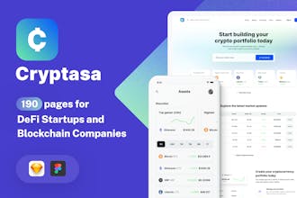 Cryptasa - UI kit Defi (Crypto) Startups gallery image