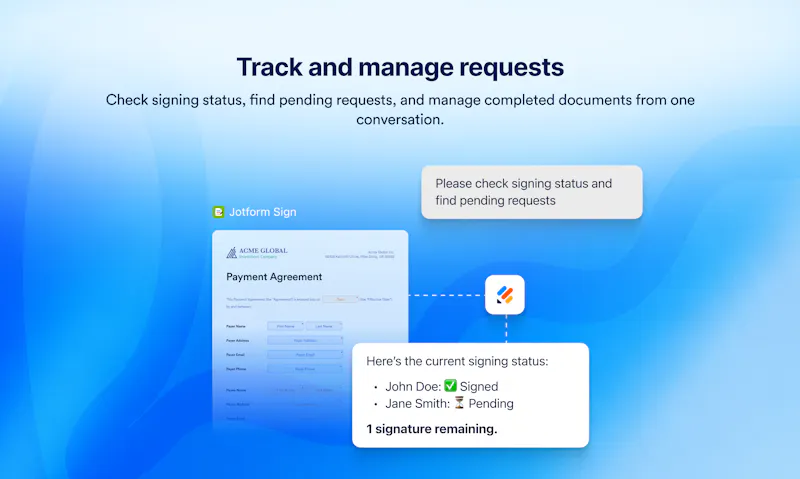 Jotform Sign for ChatGPT and Claude screenshot 4