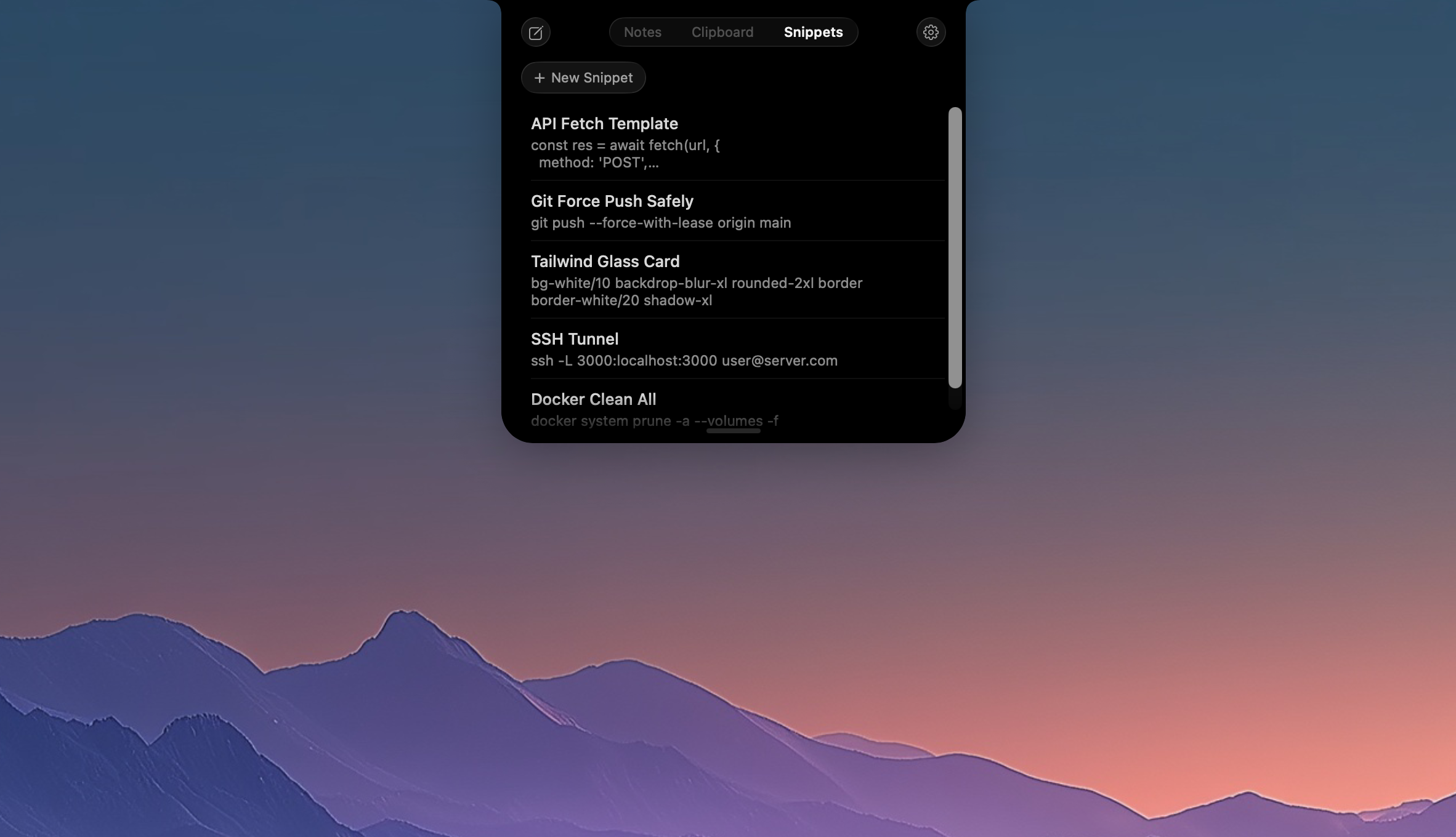 NotchPad - Screenshot 3 showing product features and functionality