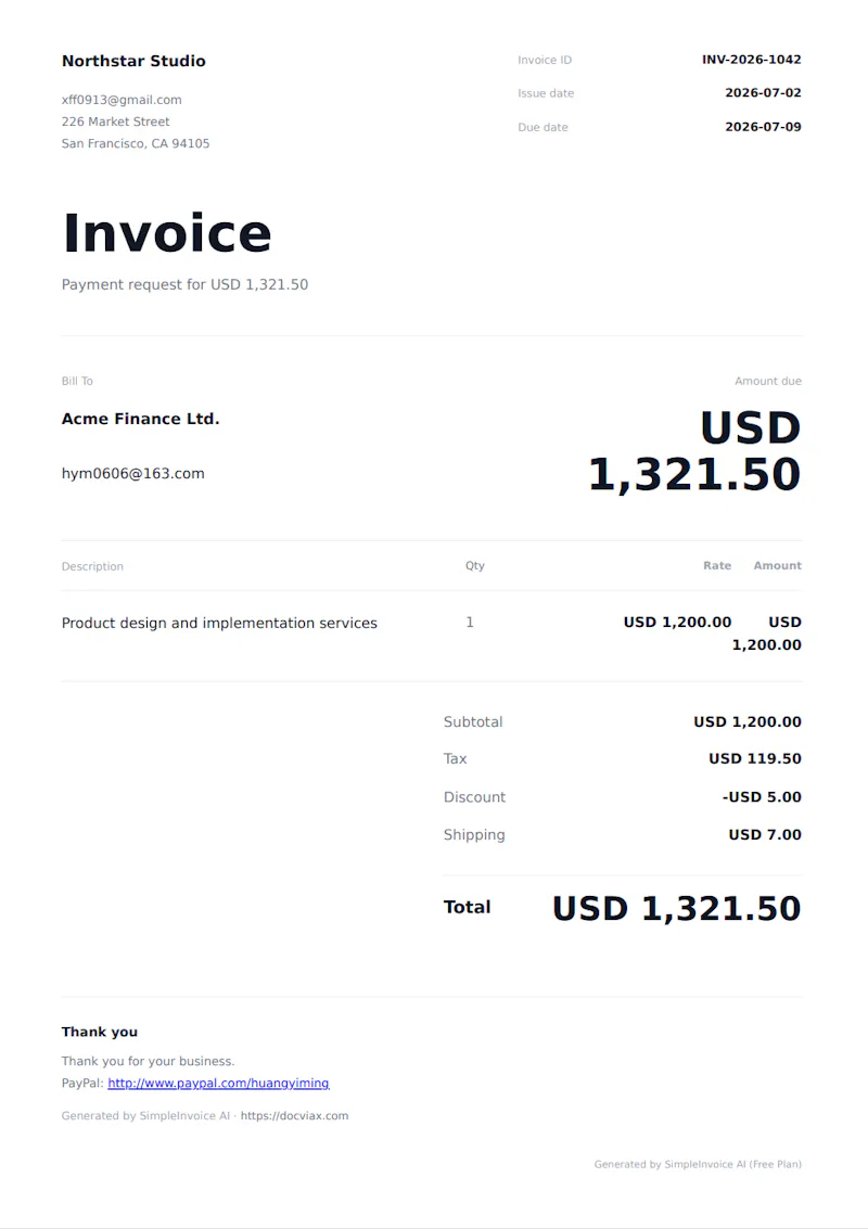 Docviax – Cashflow OS for Freelancers screenshot 1