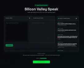 Silicon Valley Speak gallery image