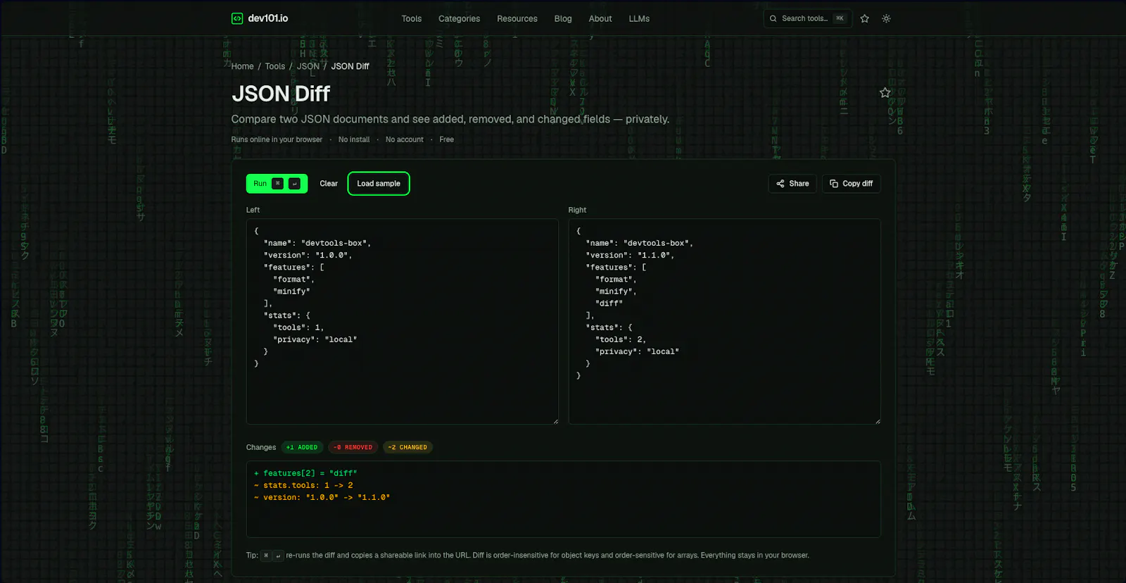 dev101.io screenshot 3