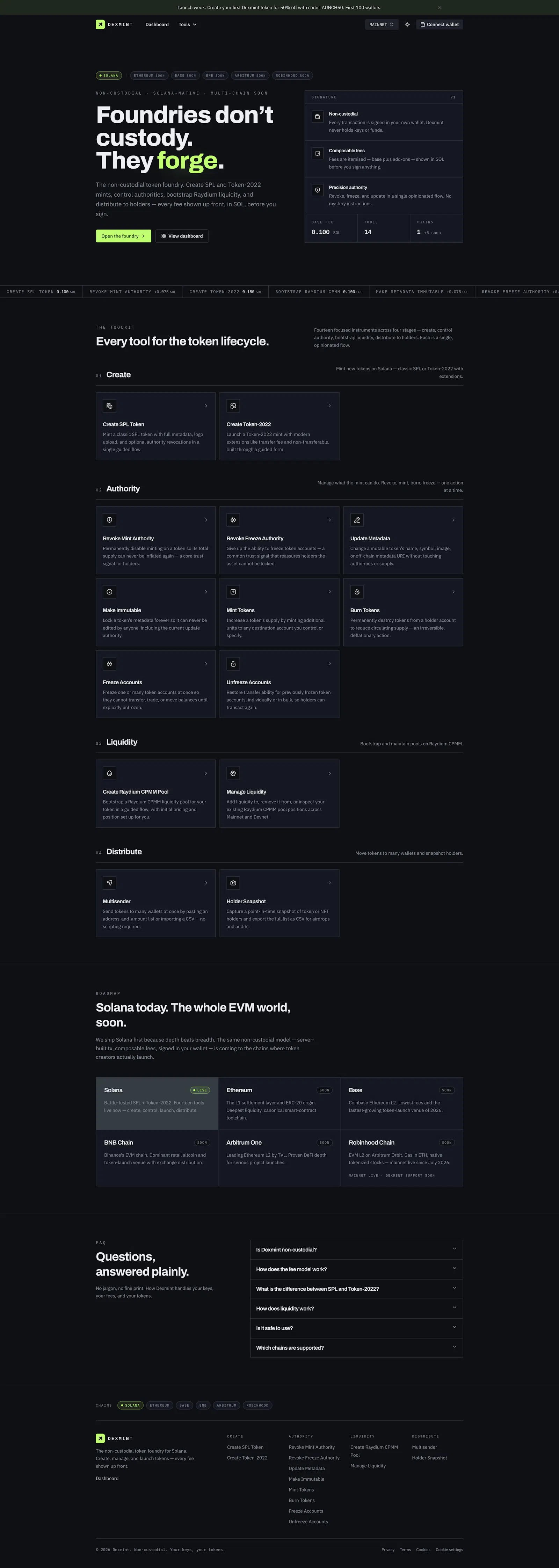 Dexmint screenshot 1