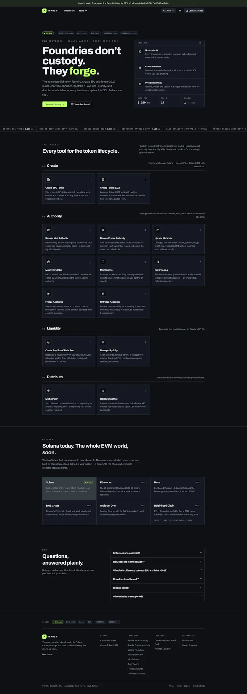 Dexmint screenshot 1