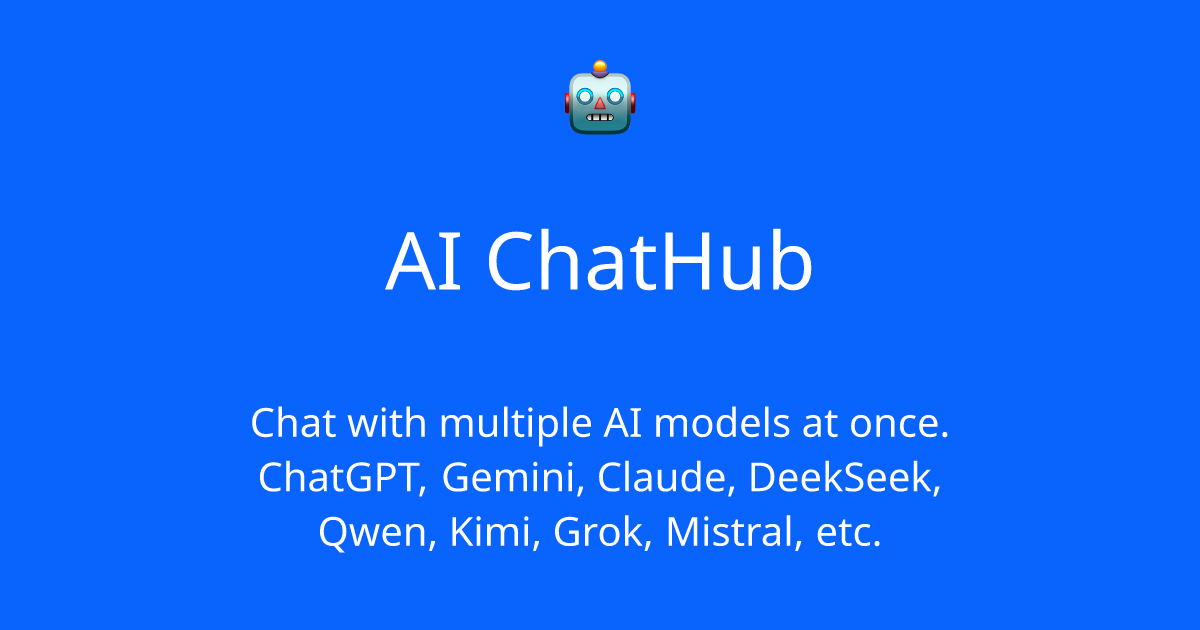 AI ChatHub gallery image