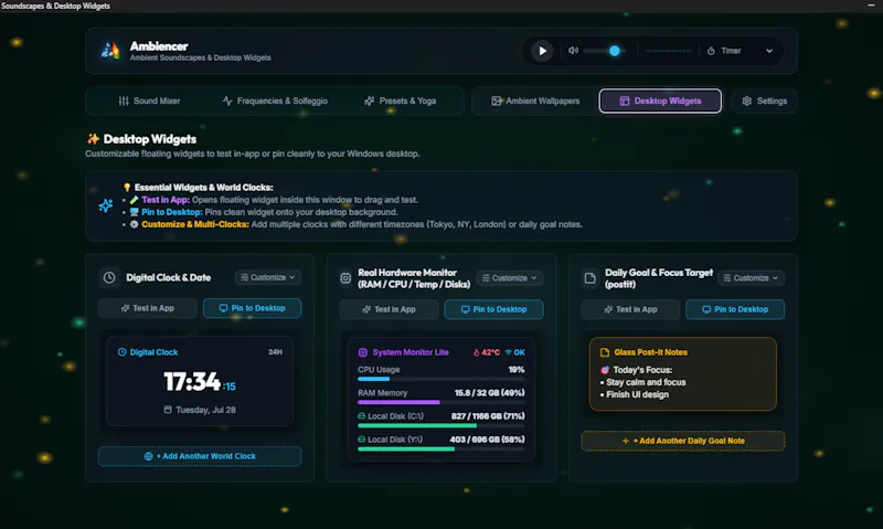 Ambiencer screenshot 4