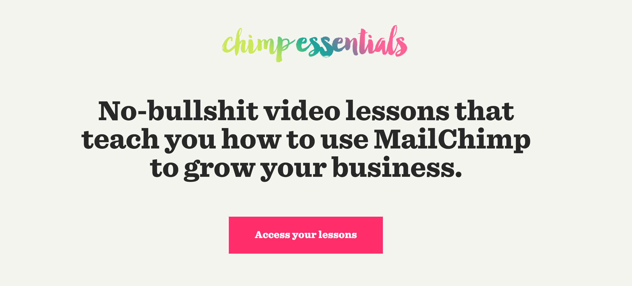 Chimp Essentials gallery image