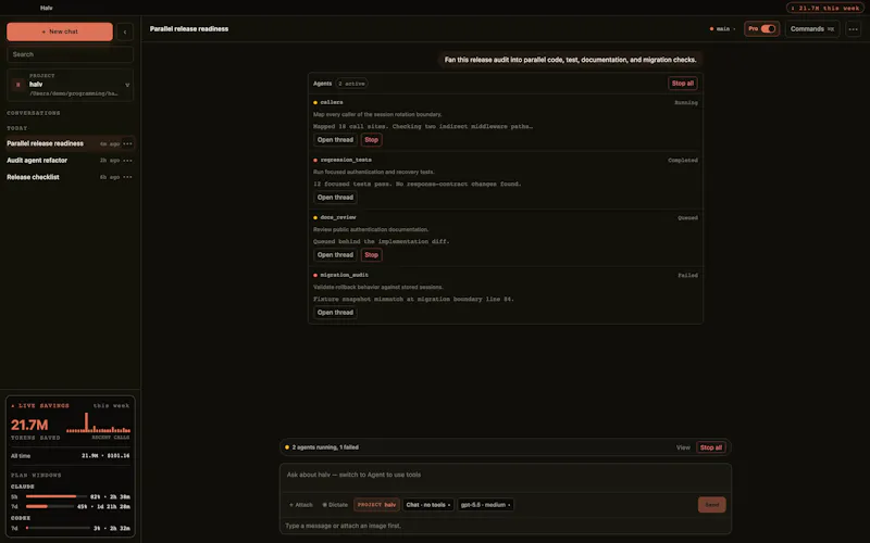Halv screenshot 3