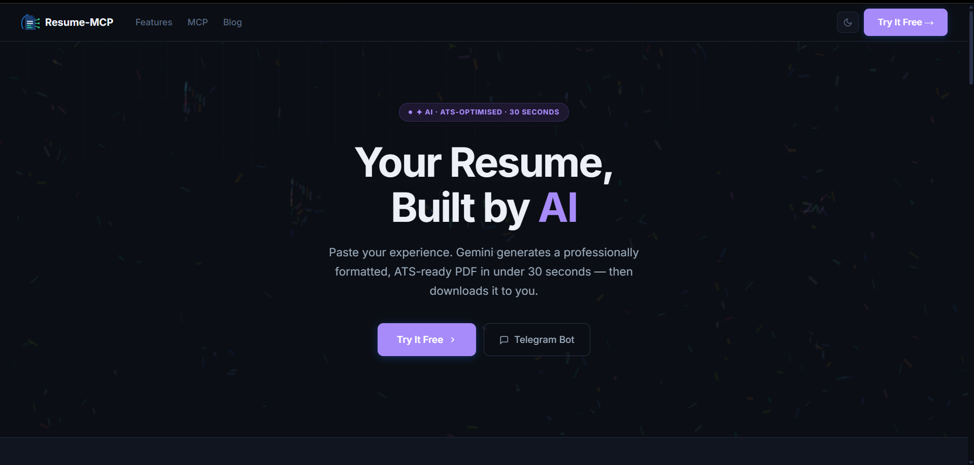 Resume (Resume-MCP) gallery image