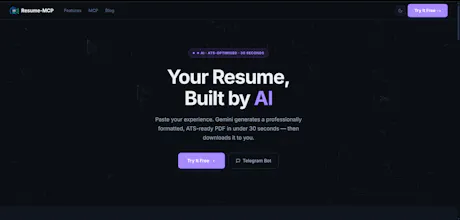 Resume (Resume-MCP) gallery image