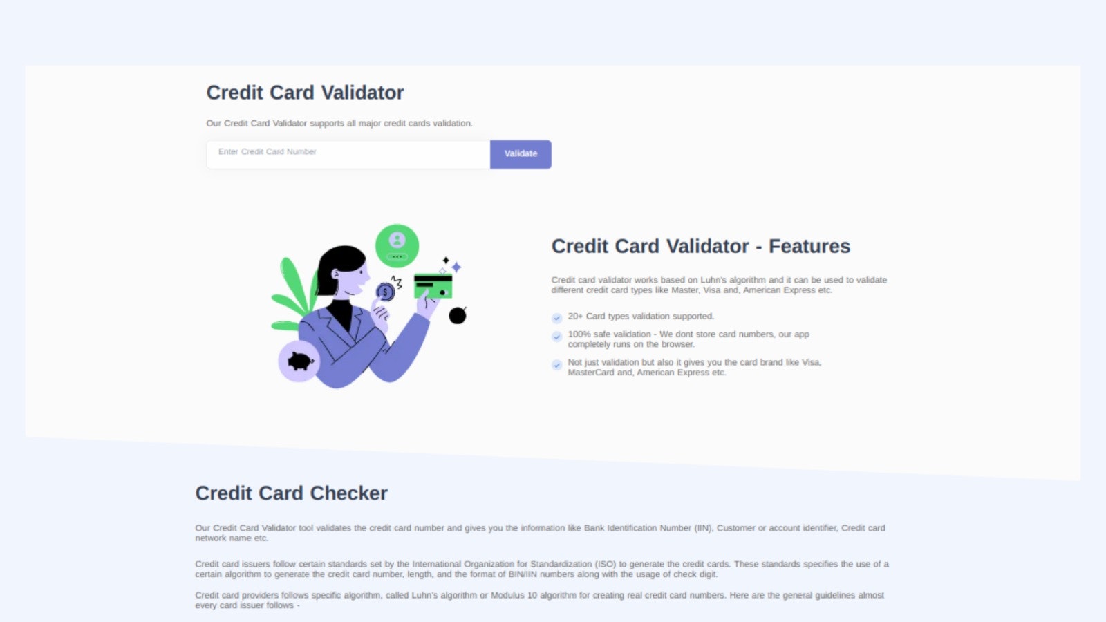 Overgang Uden tvivl Efterforskning Credit Card Generator - Generate valid and working credit cards for  payments testing
