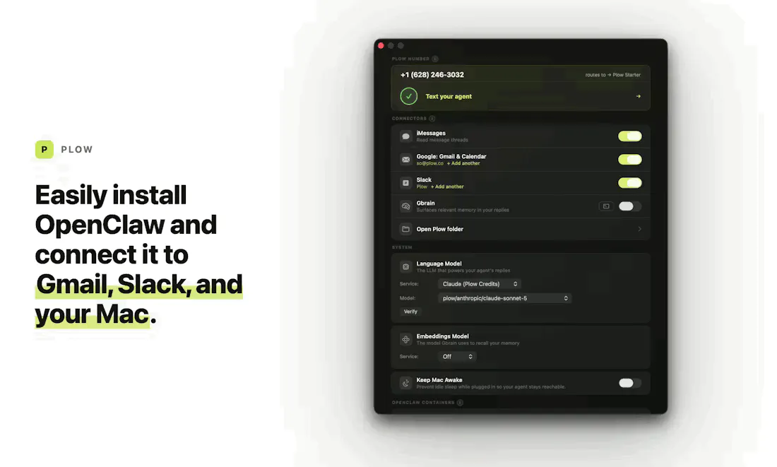startuptile Plow Mac App-Run GPT-5.6 on OpenClaw & Hermes safely on your Mac