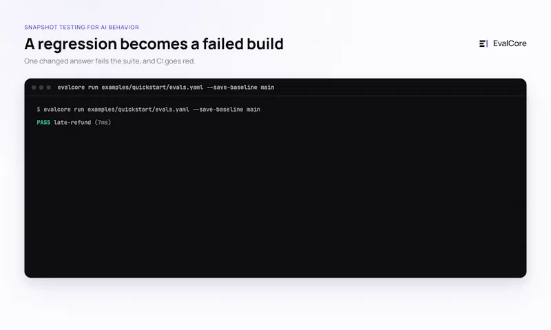 EvalCore screenshot 2