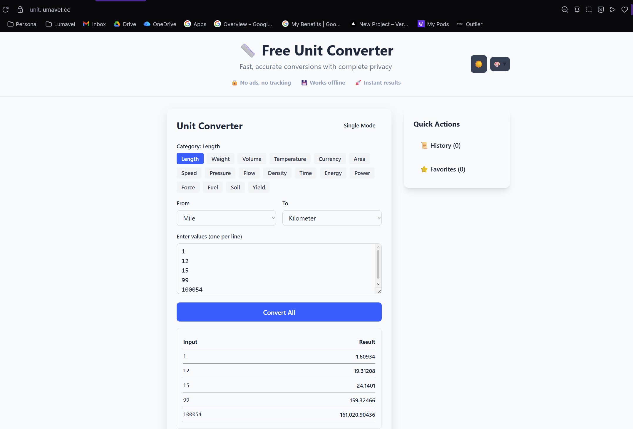 Free Unit Converter gallery image