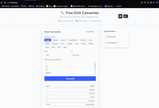 Free Unit Converter gallery image