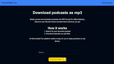 PodcastToMp3 gallery image